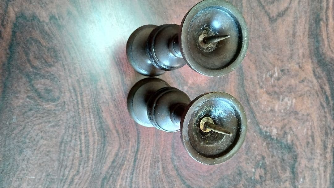 ブロンズ製骨董仏具12点セット