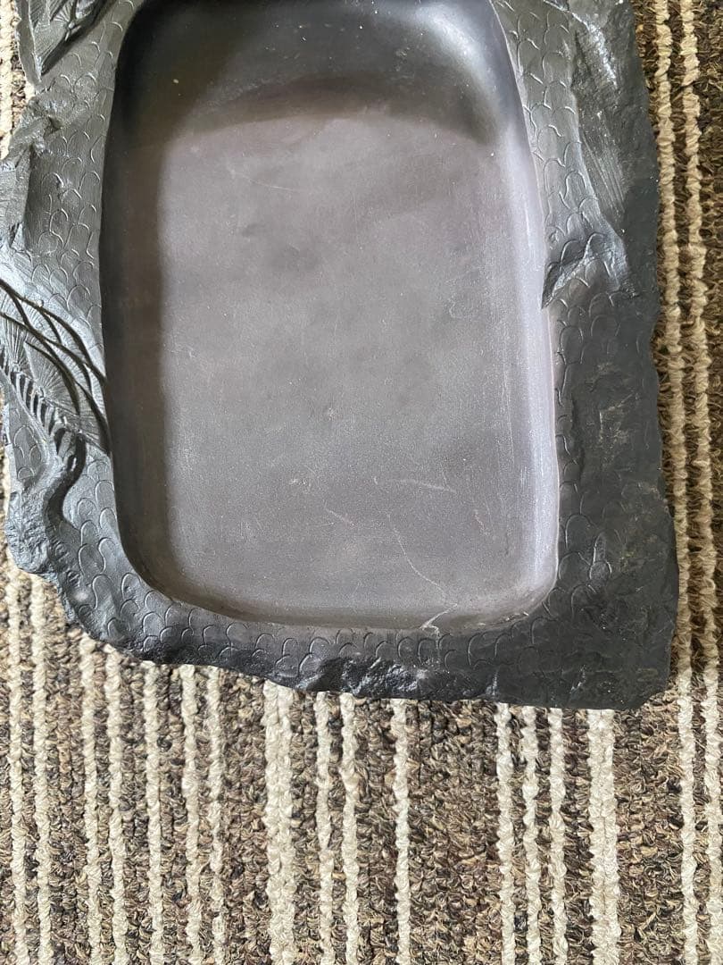 中国古玩　冠羅蕉硯 中国製 書道具 硯 端渓硯 中国美術 木箱