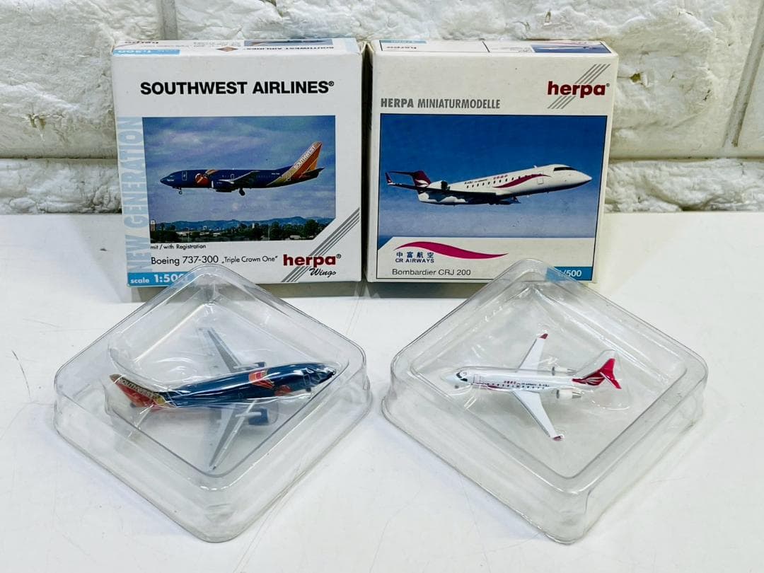 214Z herpa 航空機モデル 10個セット 飛行機模型 まとめ売り