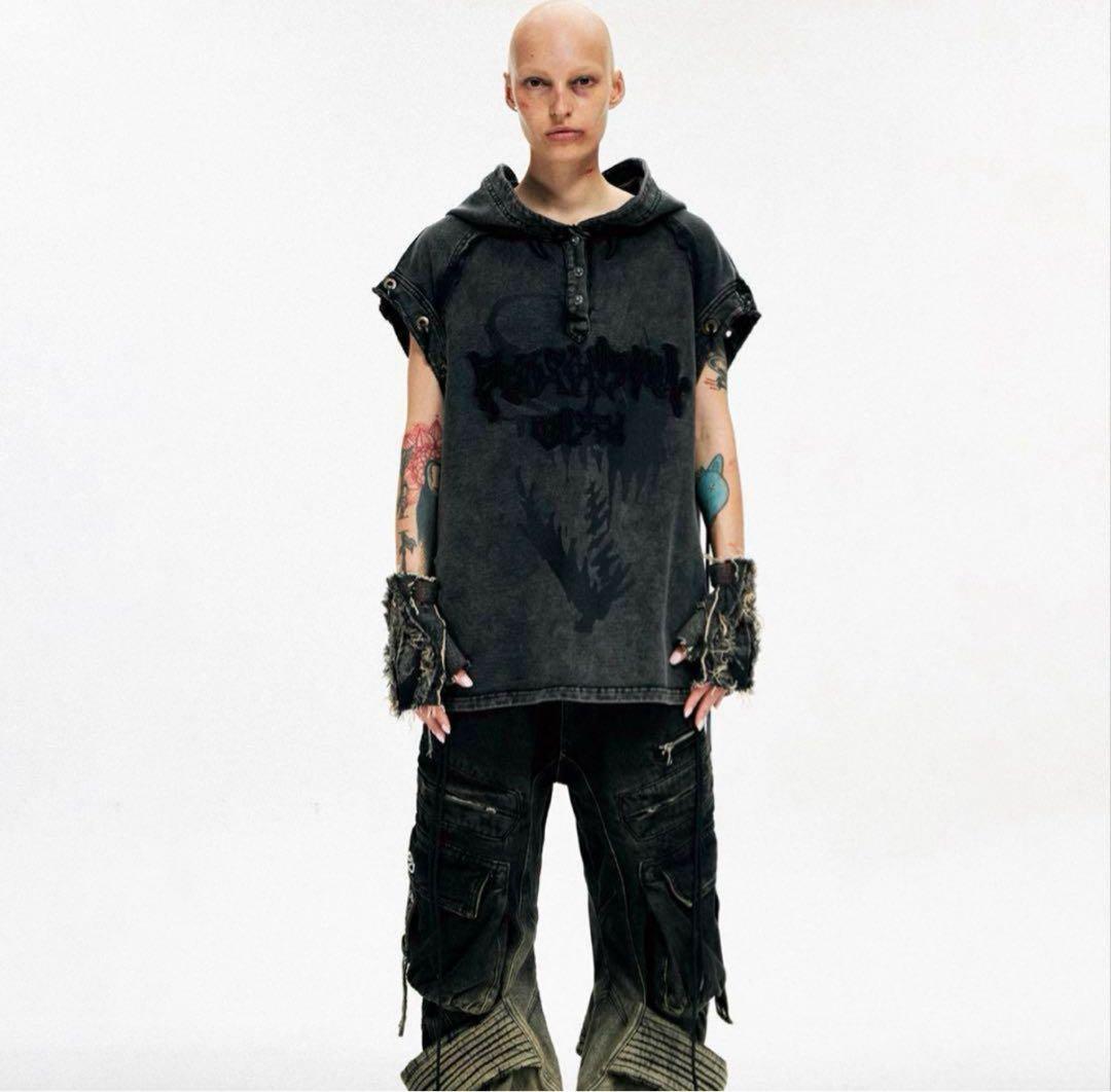 PERSONSOUL 2024 ノースリーブ パーカー