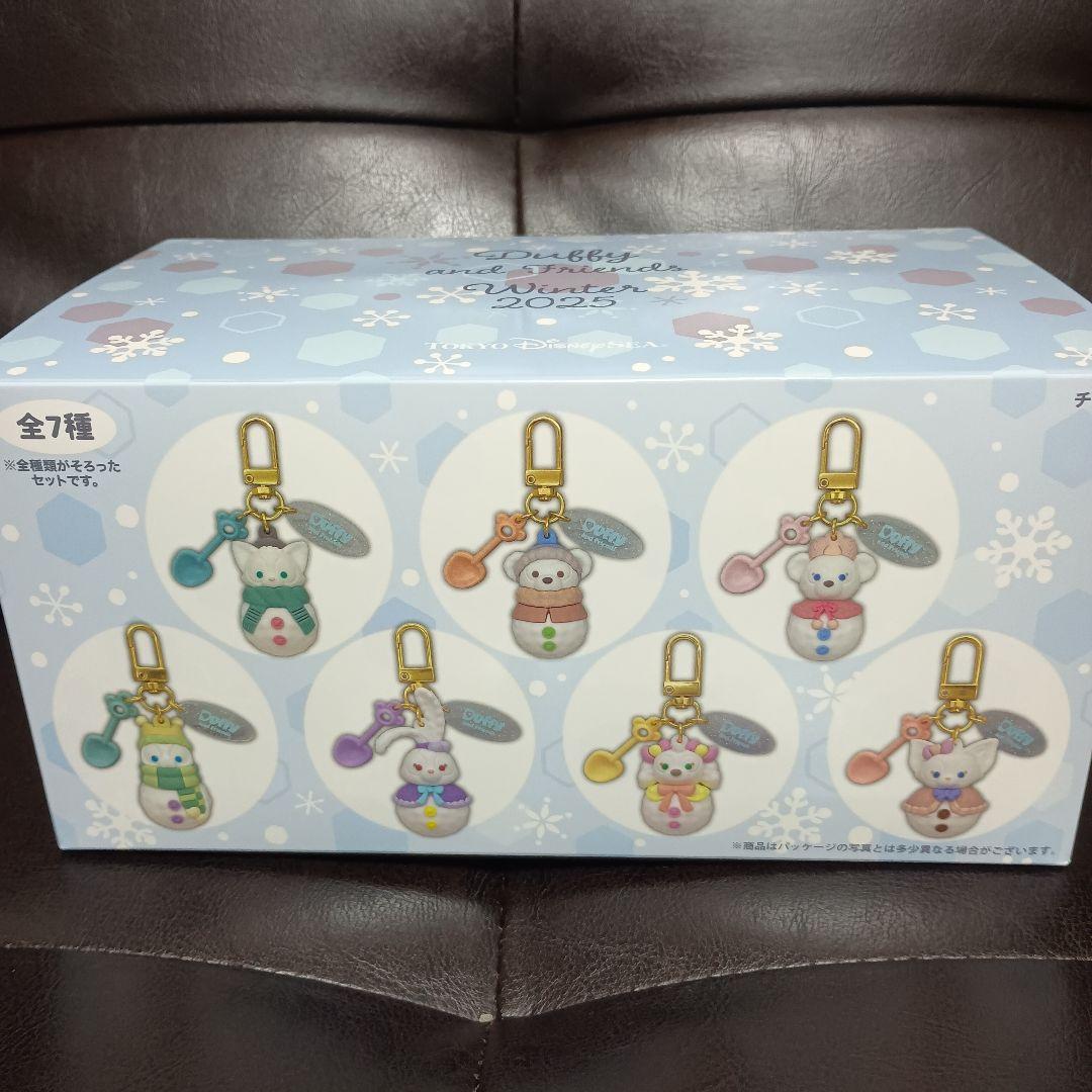 【新品・未開封】シークレットオブスノーウィーデイ　ダッフィーフレンズ　チャーム