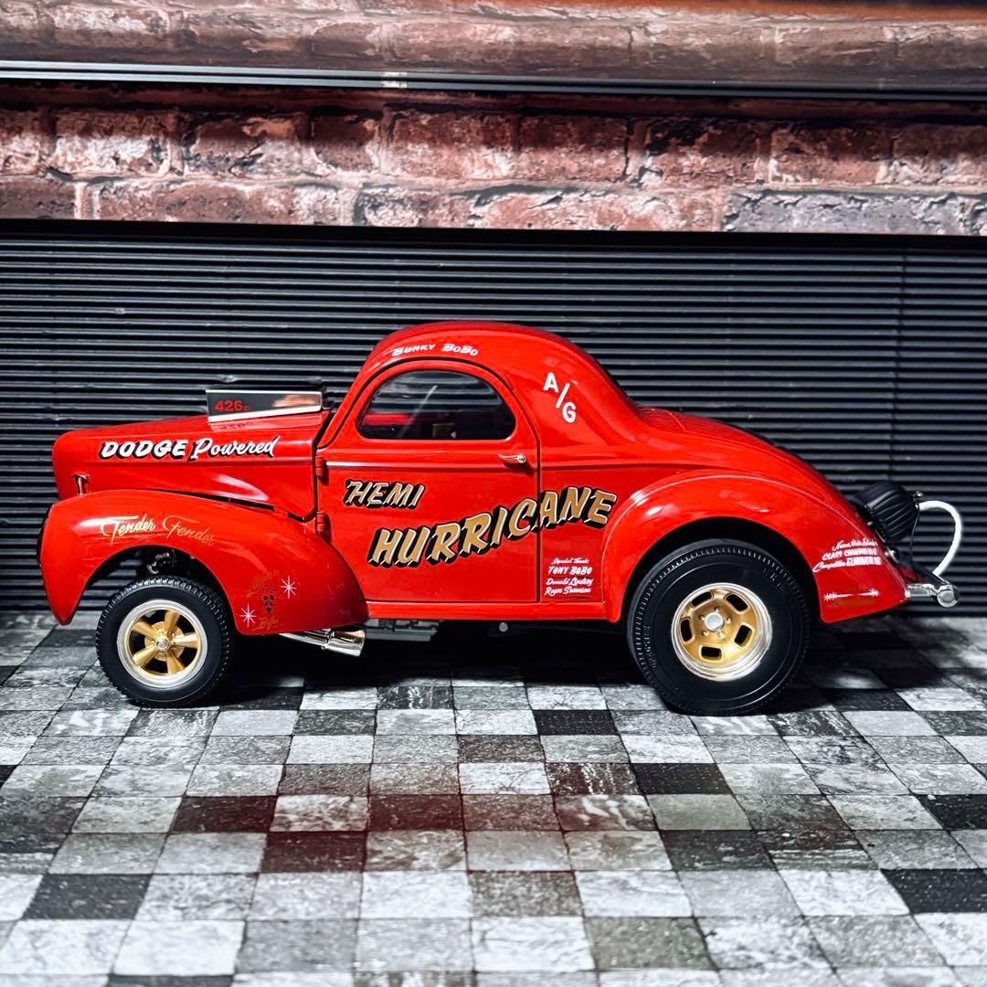 国内未入荷 1/18 ACME '40 WILLYS GASSER HEMI