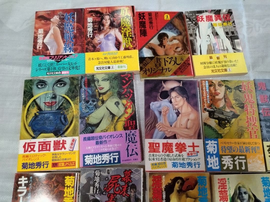 【レア】菊地秀行　妖魔シリーズなど 文庫本　23冊セット