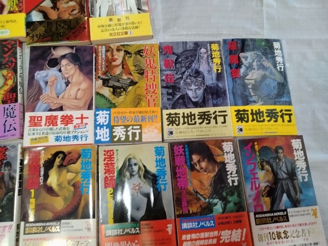 【レア】菊地秀行　妖魔シリーズなど 文庫本　23冊セット