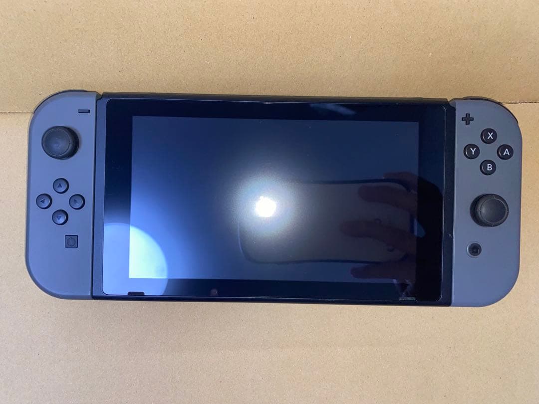 美品　Switch グレー 本体 　動作確認済　付属品完品