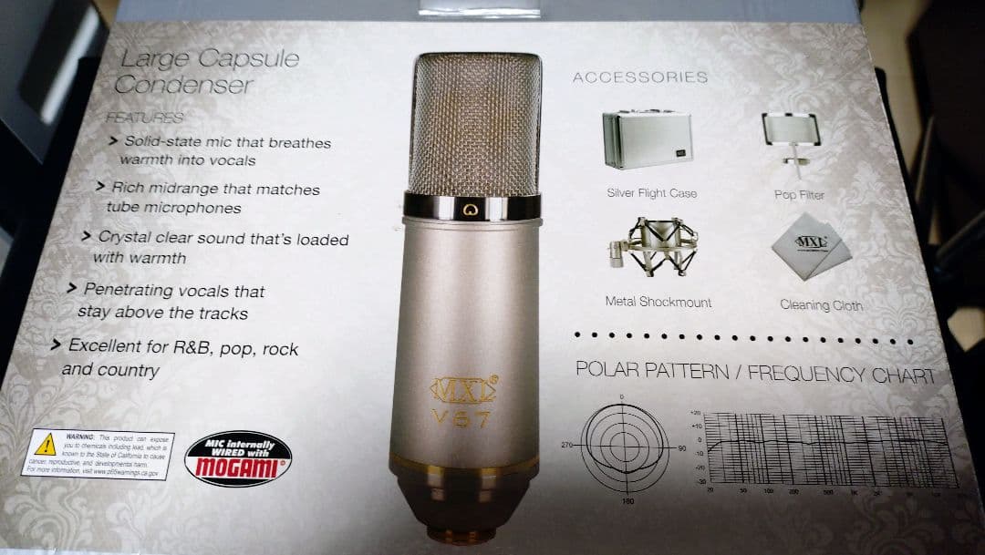 MXL V67g Heritage Edition コンデンサーマイク