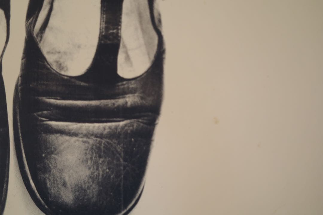 森田幸子　MORITA SACHIKOモノクロ靴のポスター