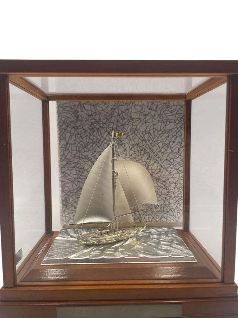 銀製　TAKEHIKO ヨットno7フルセール　関武比古作