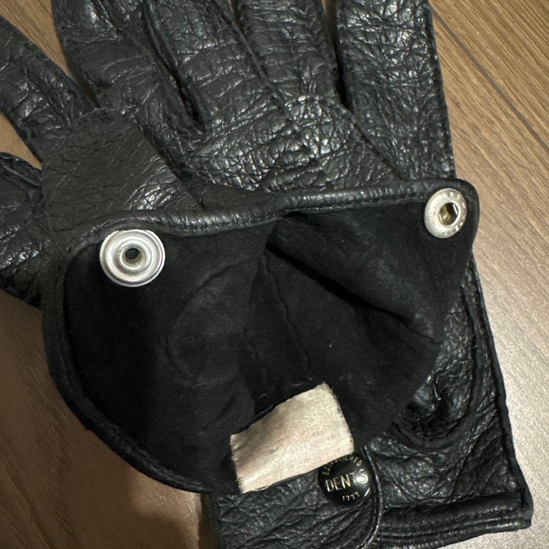 DENTS 黒 レザー 手袋