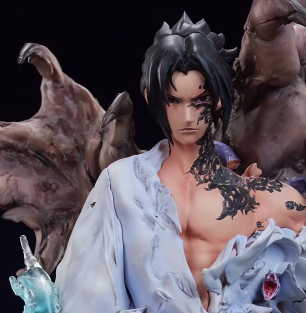 NARUTO ナルト うちはサスケ ガレージキット ガレキ スタチュー②⑥