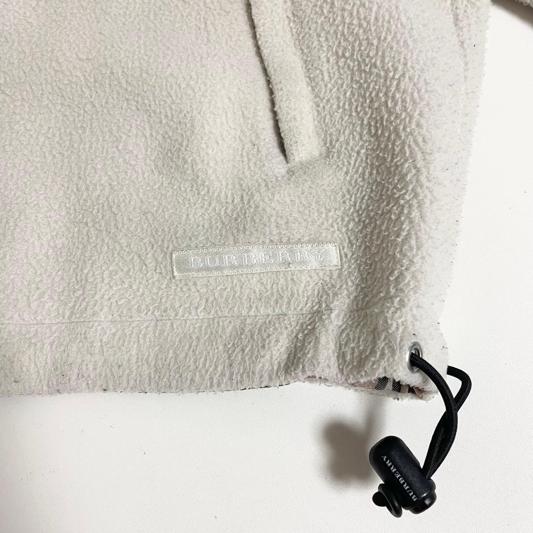 BURBERRY バーバリー ノバチェック リバーシブル フリース ブルゾン M