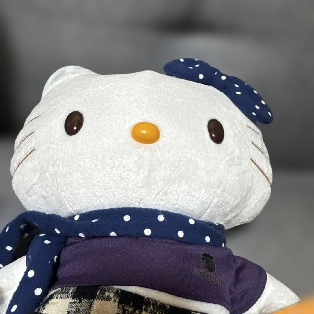 タグ付♡希少　ハローキティ　Sanrio×EDWIN マフラーぬいぐるみ2体