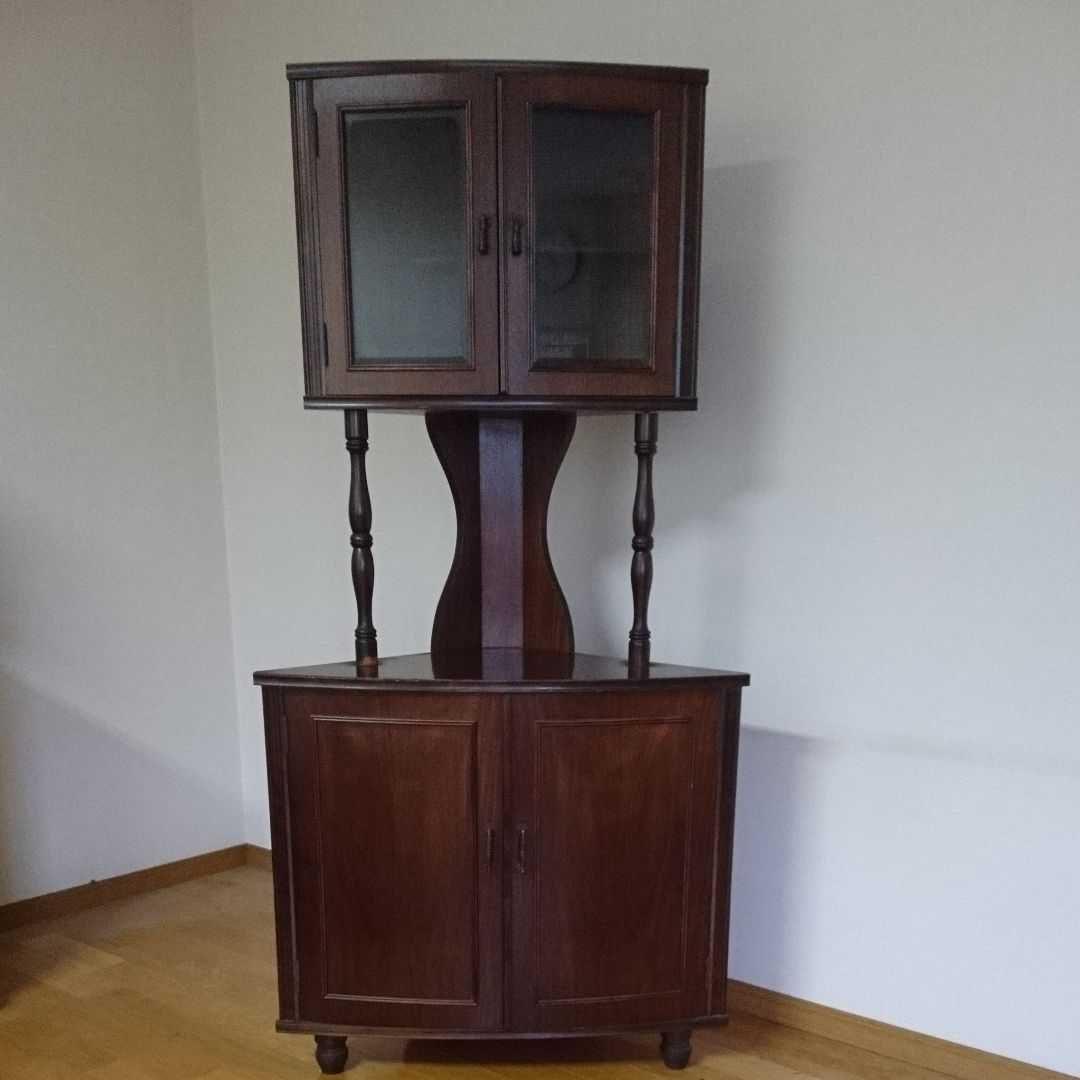 古家具　飾り棚　リビング棚　唐木　紫檀