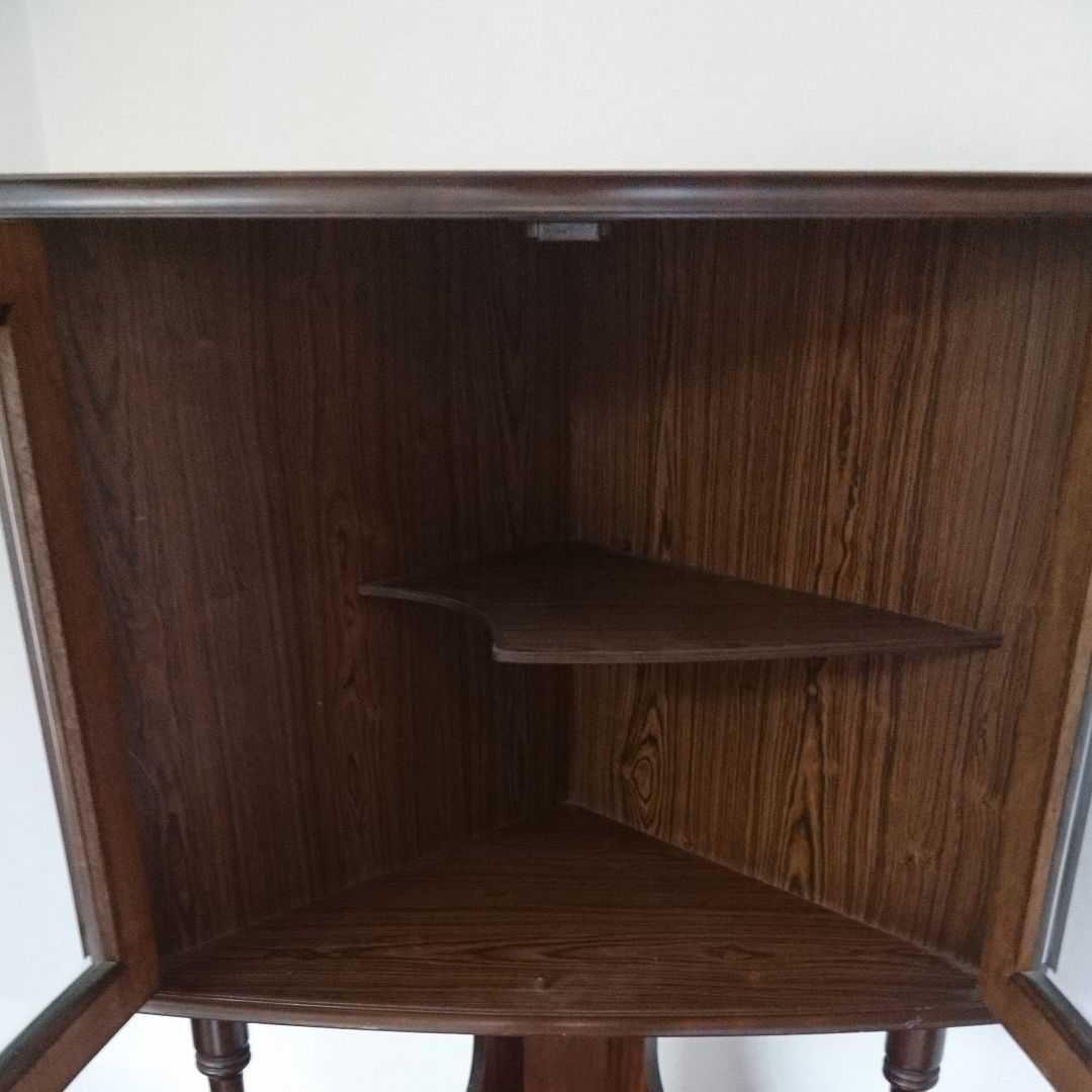 古家具　飾り棚　リビング棚　唐木　紫檀