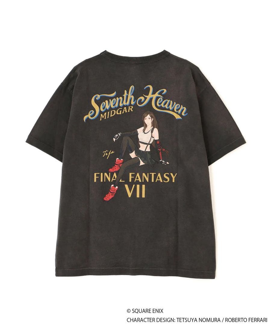 AVIREX Final Fantasy VII コラボTシャツ L ブラック