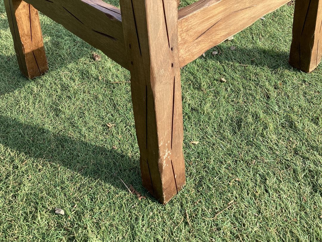 [さのちゃん] ビンテージ木製スツール カウンターチェア