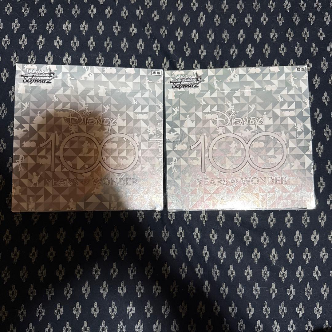 【初版】 ヴァイス Disney100 未開封BOX シュリンク付き　2ボックス