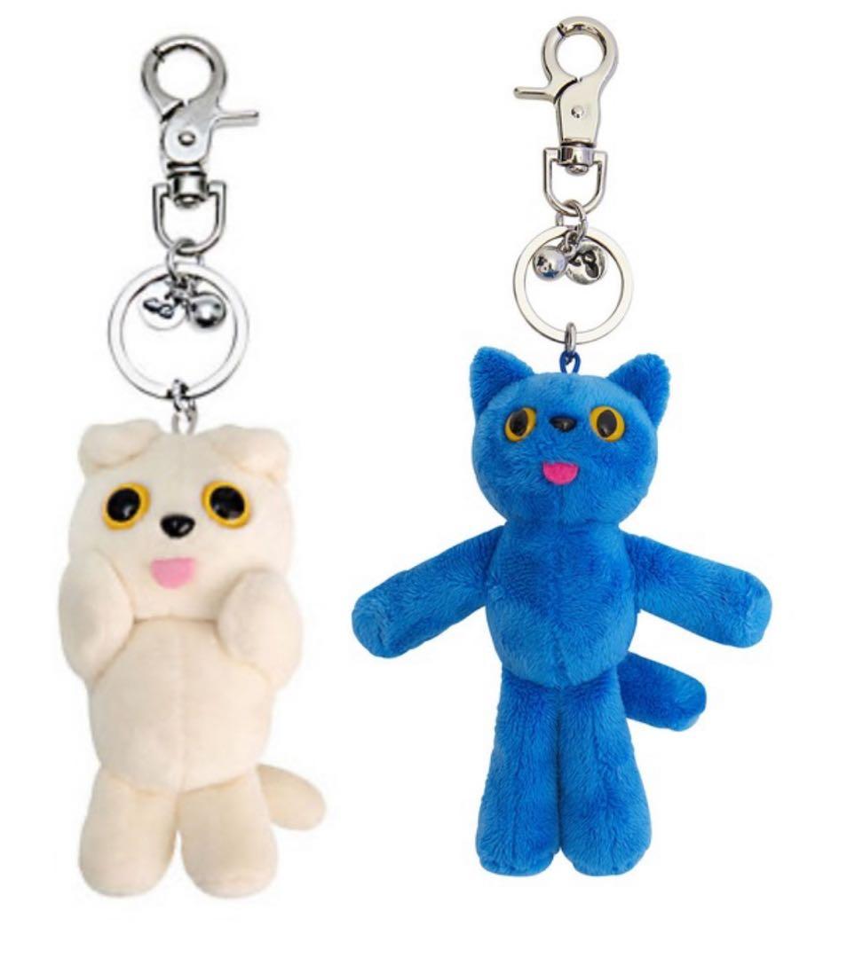 COMFORT Key Ring ⭐︎アイボリー&ブルー2点セット