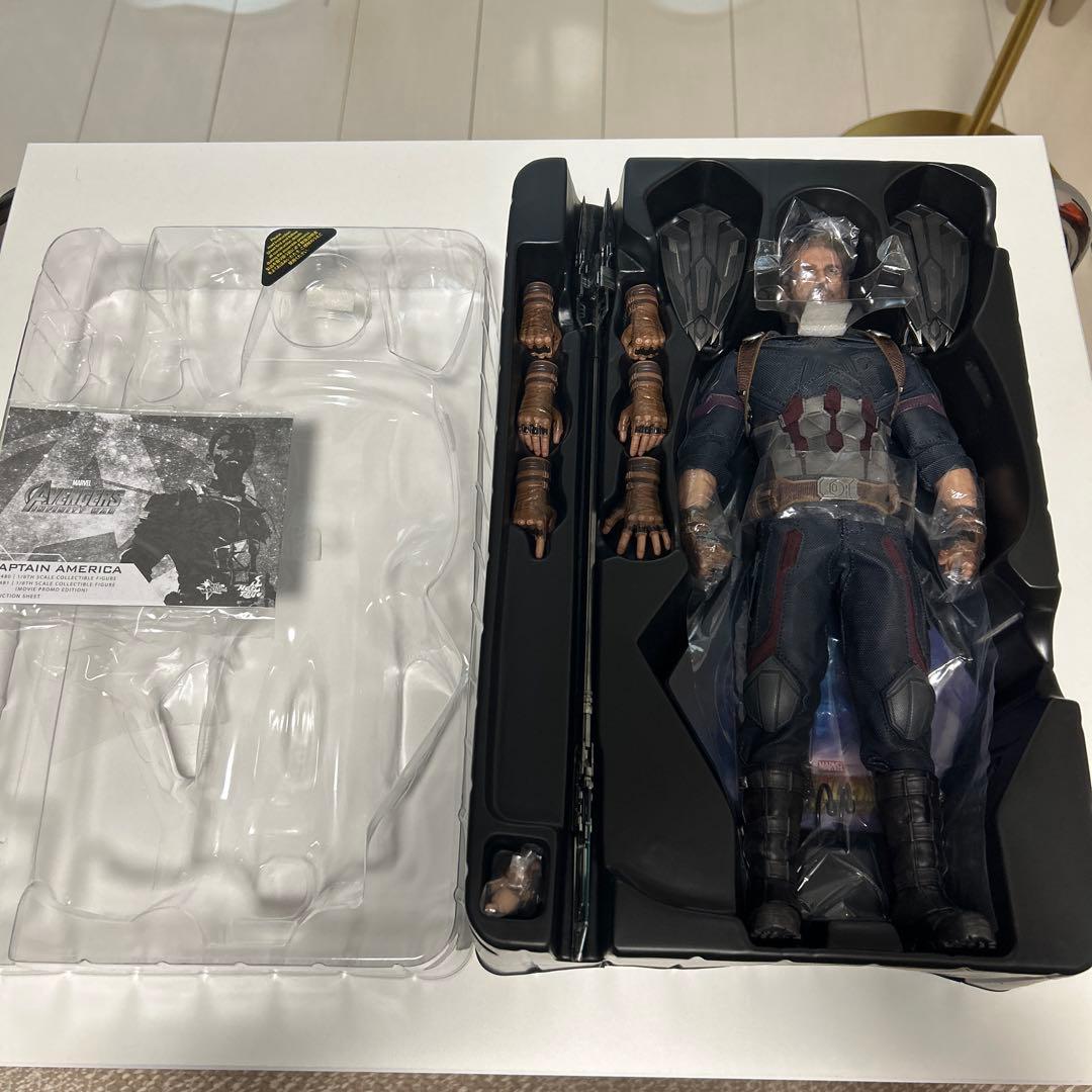 【美品】ホットトイズ キャプテンアメリカ インフィニティウォー