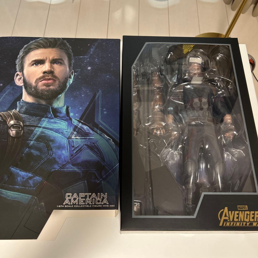 【美品】ホットトイズ キャプテンアメリカ インフィニティウォー