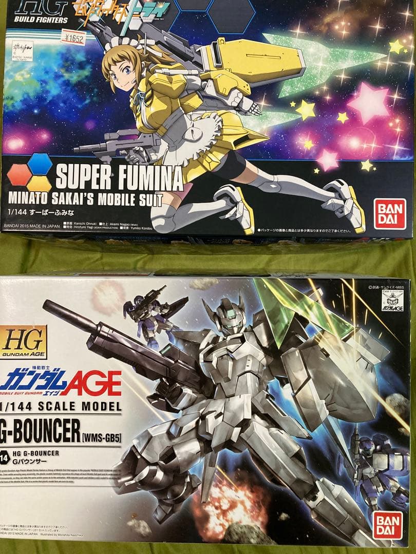 HG ガンプラセット SUPER FUMINA & G-Bouncer