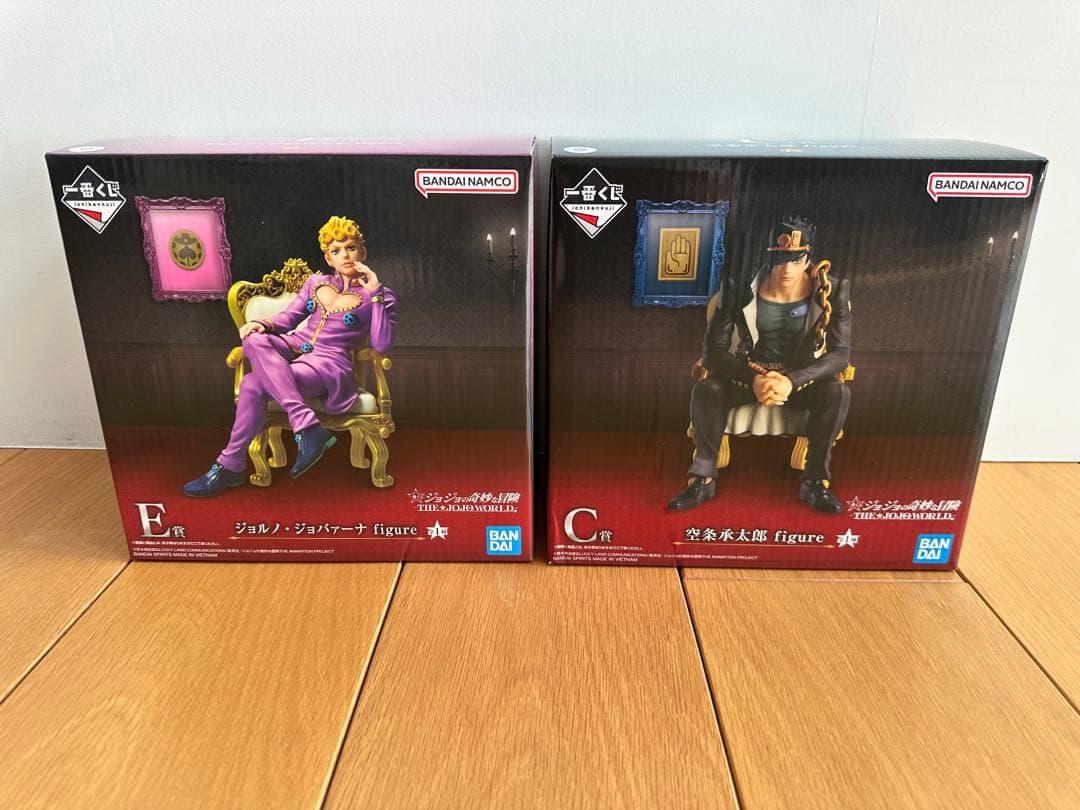 【おまけ29点付き】一番くじ　ジョジョの奇妙な冒険　ジョジョワールド　C賞　E賞