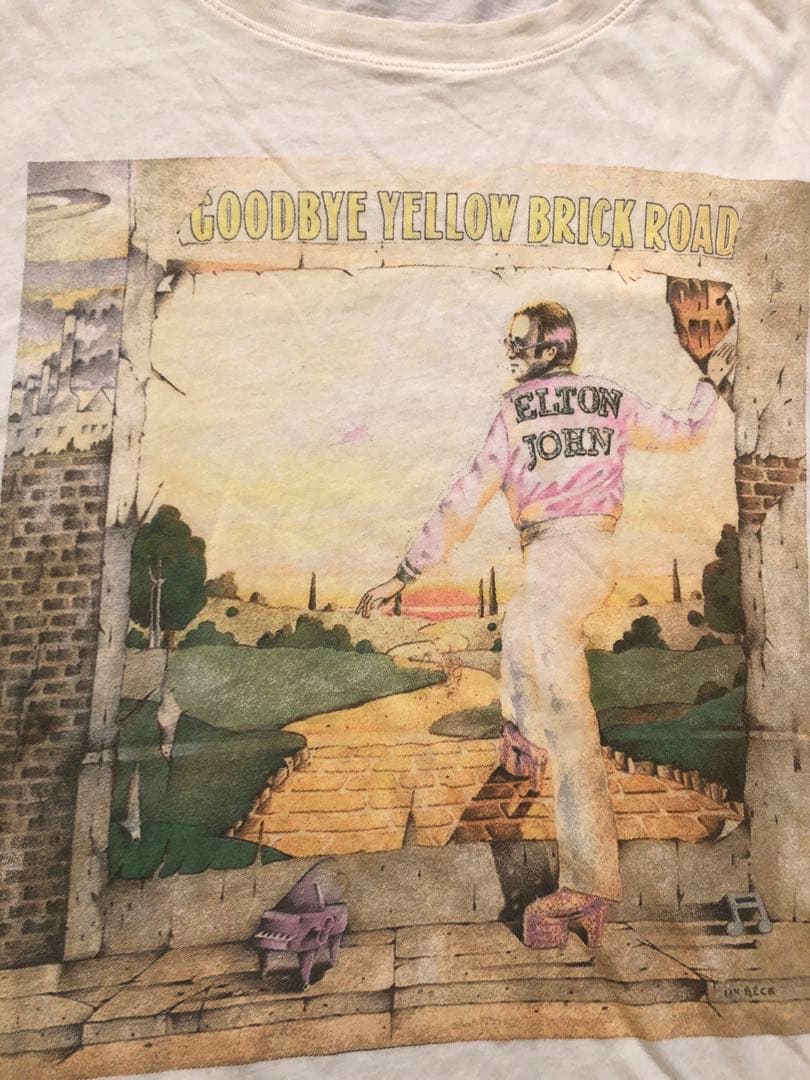 Anthropologie LetLuvEltonJohnエルトンジョンTシャツ