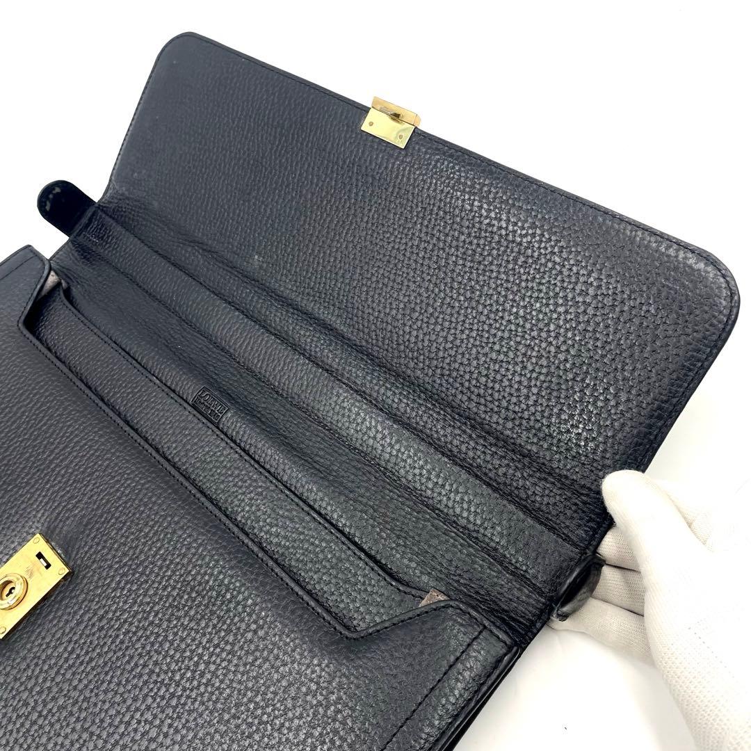 【極美品】LOEWE ロエベ アナグラム ビジネスバッグ ブリーフケース 通勤