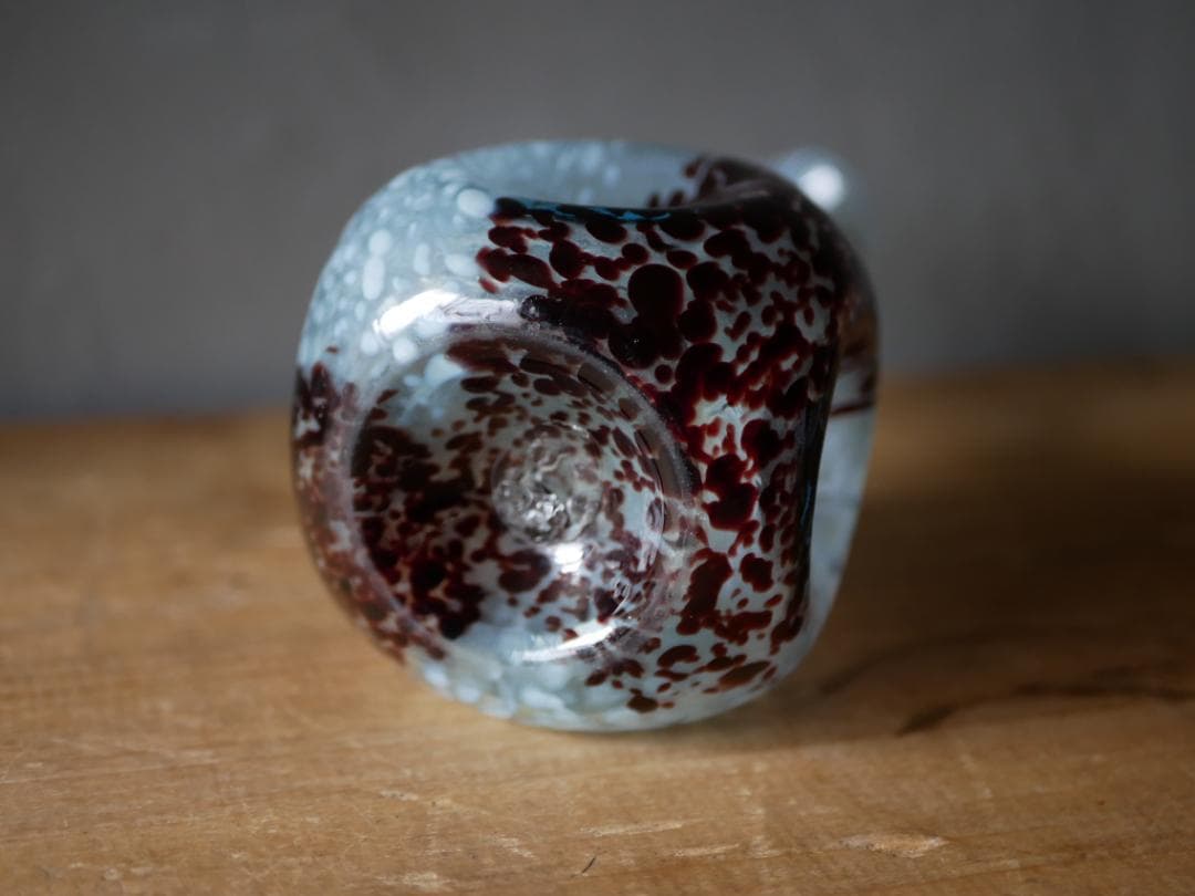 クリシー　フラワーベース　花器　フランスヴィンテージ　ブロカントのある暮らし