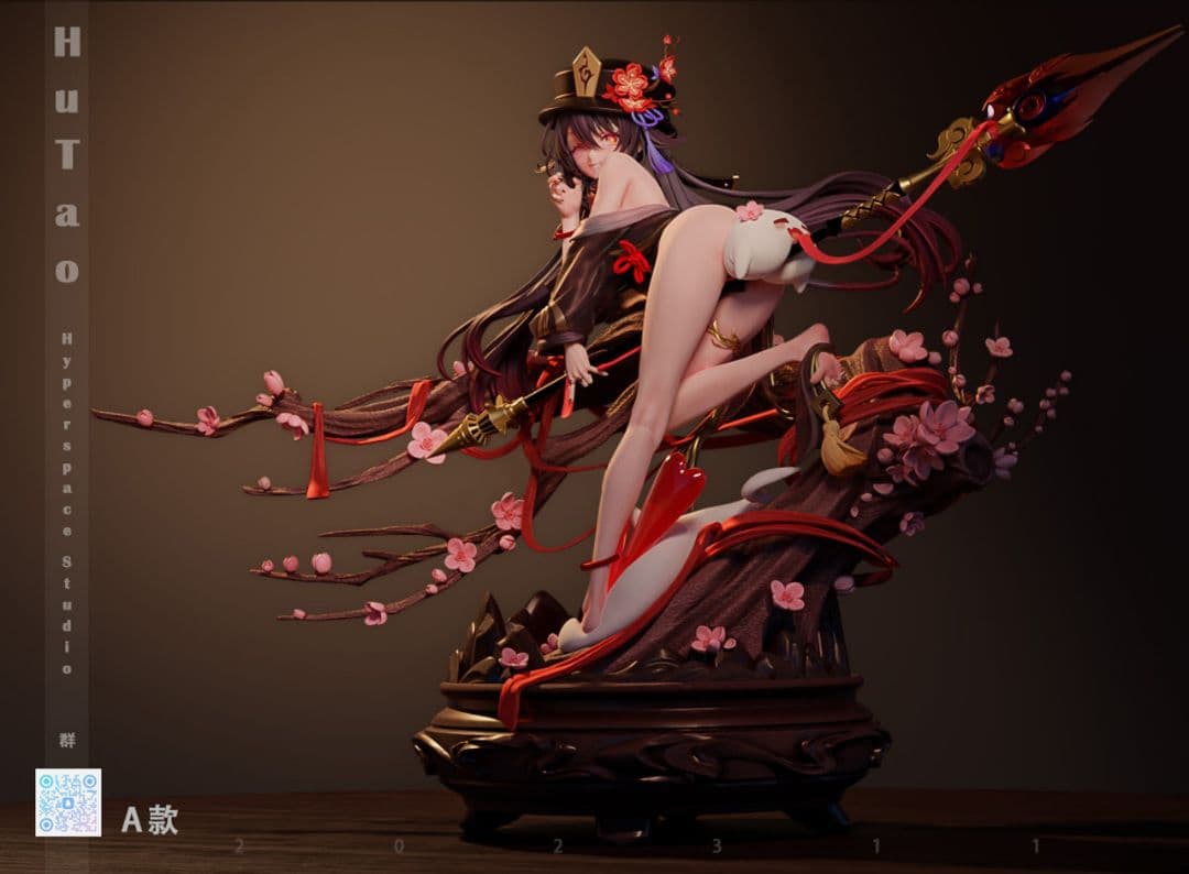 原神 胡桃 HyperspaceStudio1/6 スタチュー A版 フィギュア