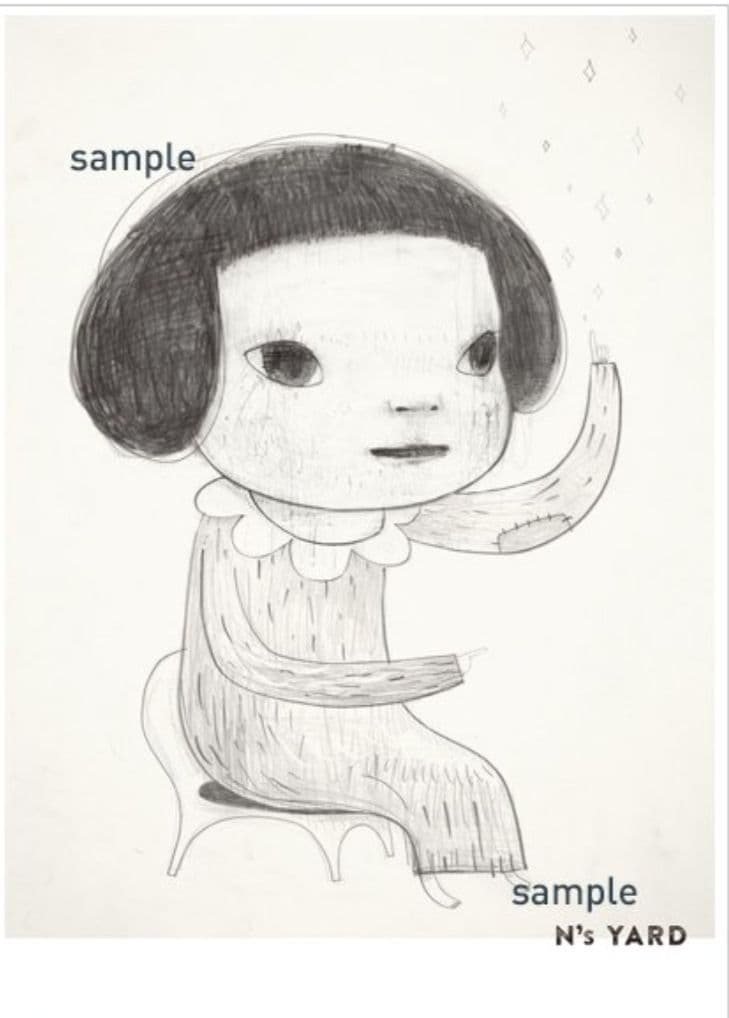 絶版　奈良美智　公式ポスター　新品　8枚セット