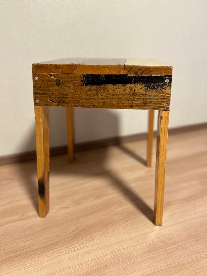 【Piet Hein Eek】SCRAPWOOD STOOL Highgloss