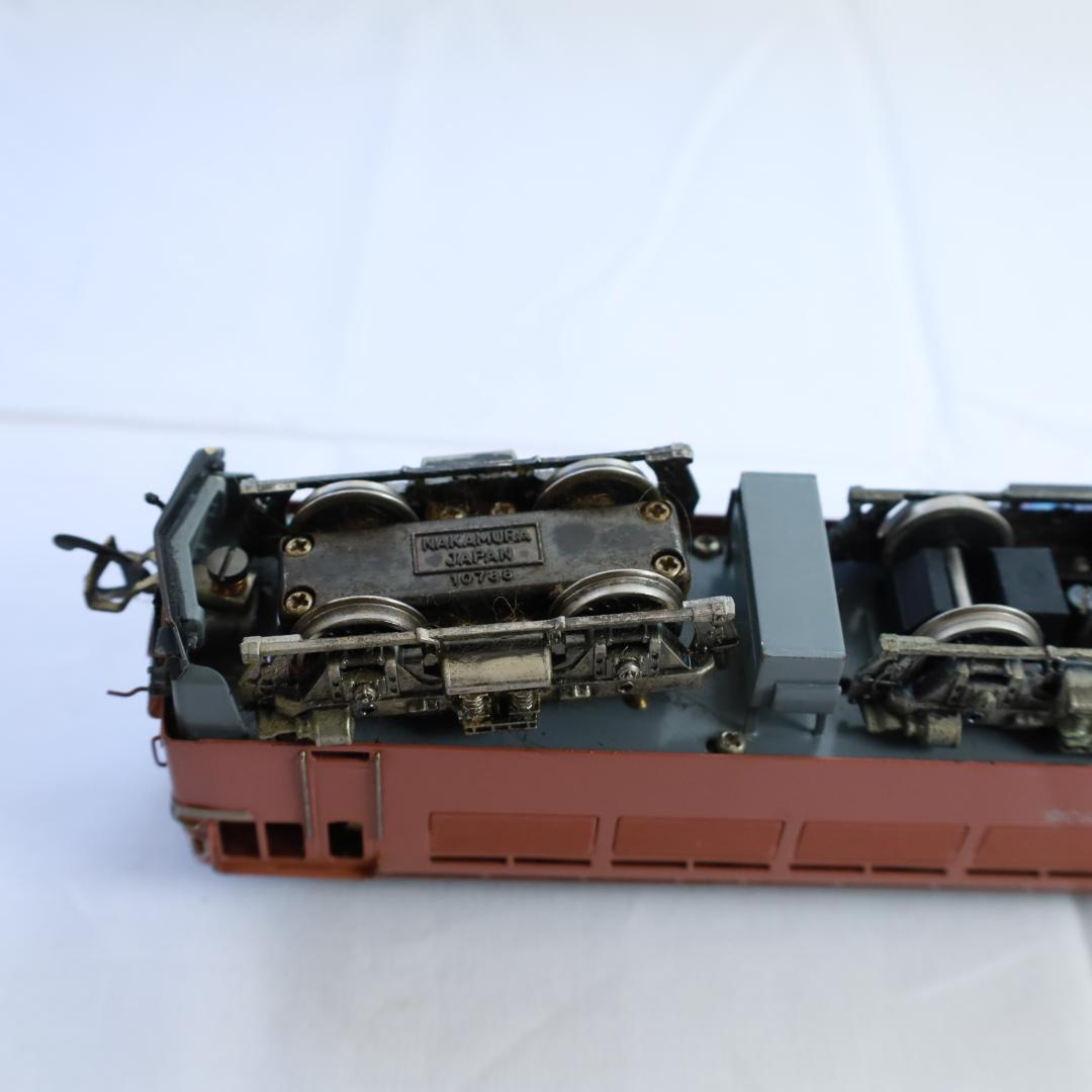 ［K］中村精密 EF805電気機関車と客車2両セット HOゲージ 動作未確認