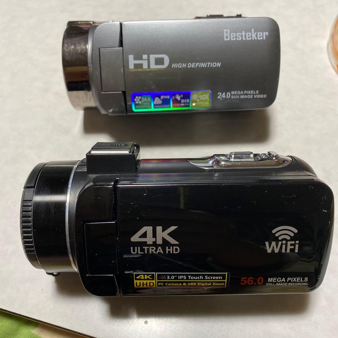 DVC 4K ULTRA HDビデオカメラ他1台　2台セット