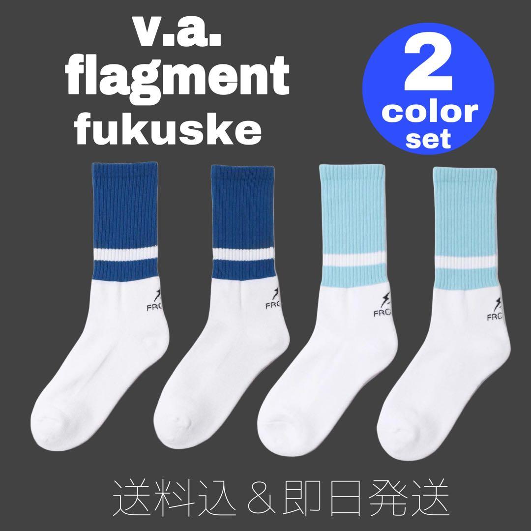 レッグウェア FRGMT FUKUSKE Socks Navy Blue