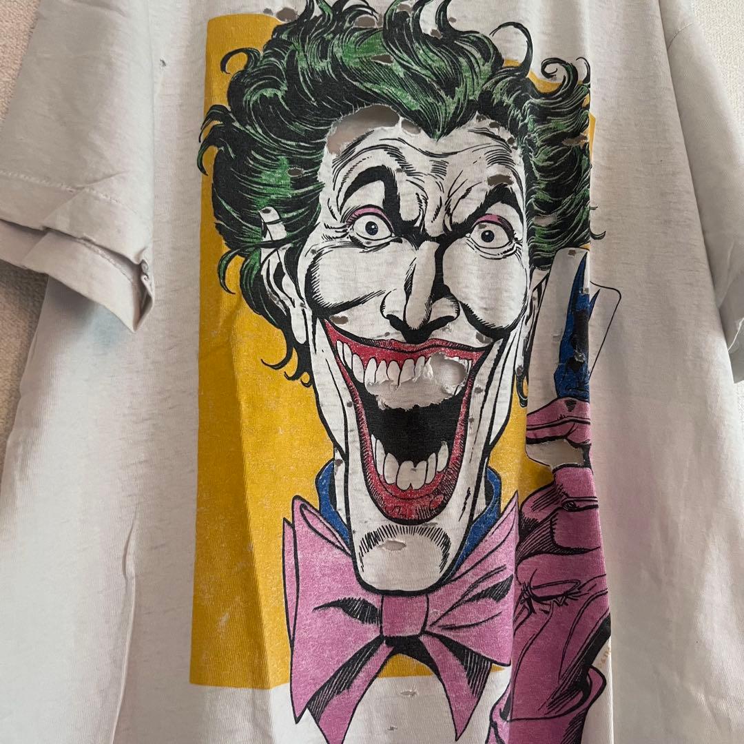 ボロ　joker DC バットマン　ジョーカー　Tシャツ　80s