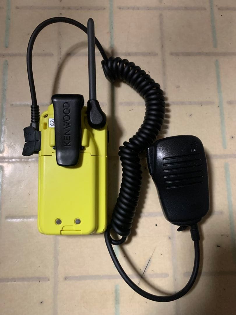 KENWOOD DMTOSS イエロー トランシーバー