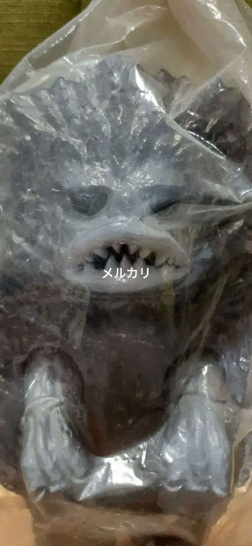 ガラモン　ソフビ　ノスタルジック　ヒーローズ　モノクロ　非売品