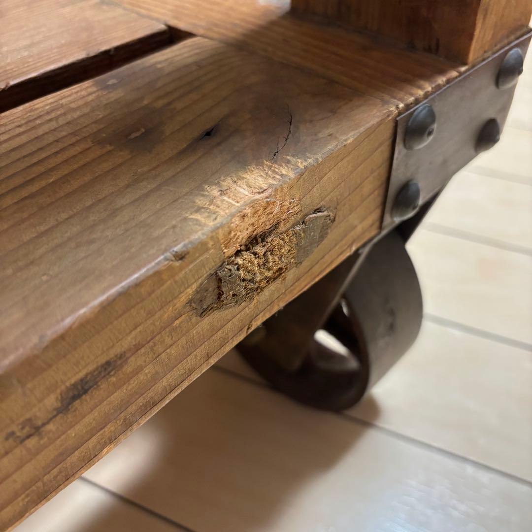 vintage インダストリアル　ファクトリー　作業台　送料込