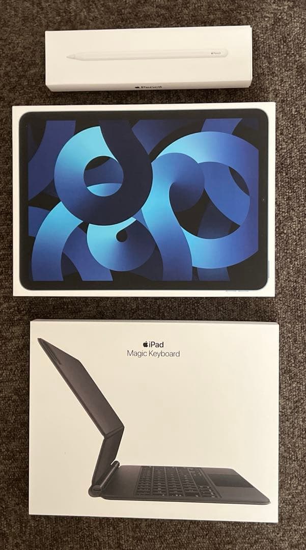 iPad Air Wi-Fiモデル64GBブルー＋Pencil＋Keyboard