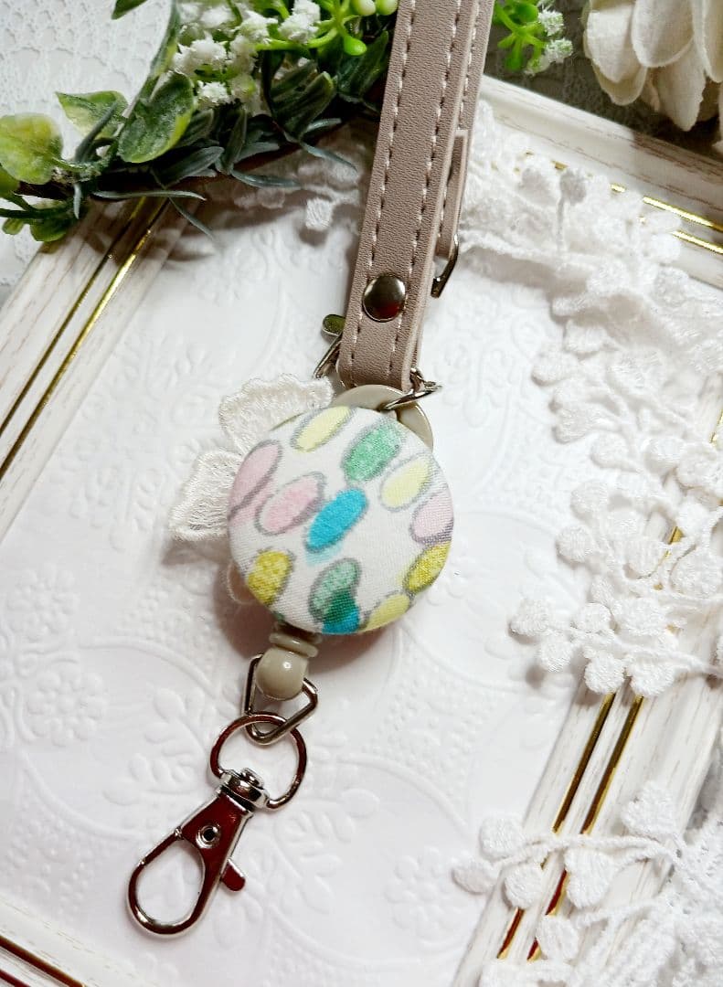 ♡mamerin ♪様限定☆ハンドメイド☆ミナペルホネンバッグチャーム&ブローチ