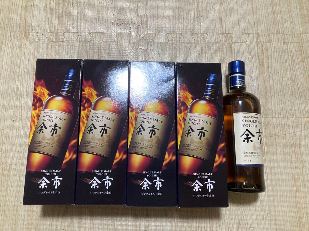 余市5本　山崎　富士　ガイアフロー　ウィスキー 9本セット