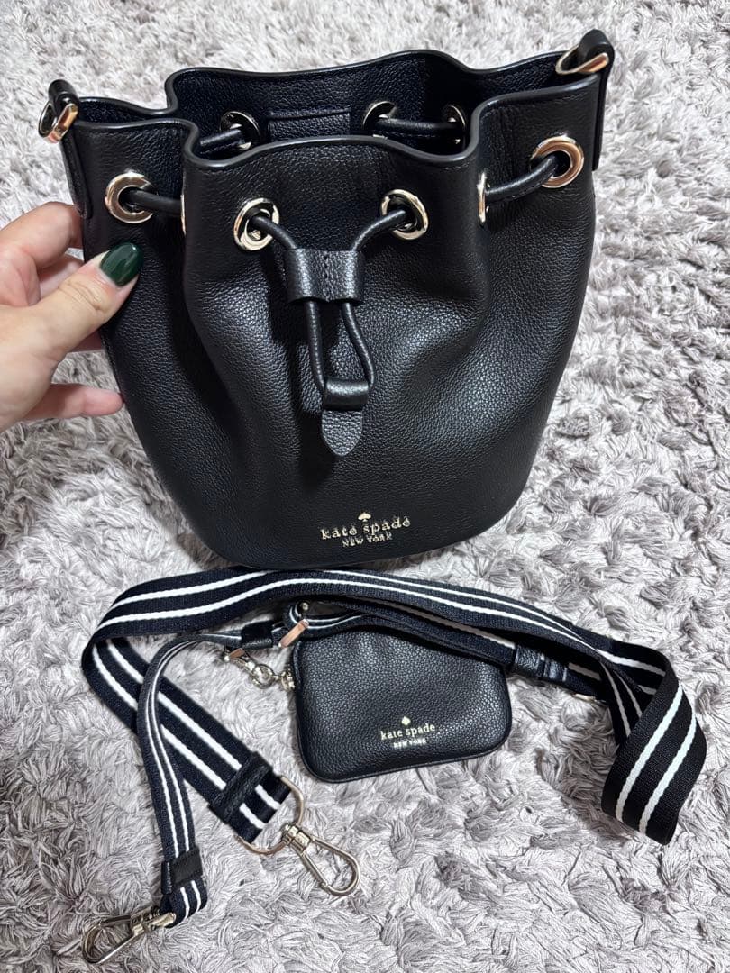 Kate Spade バケットバッグ ブラック