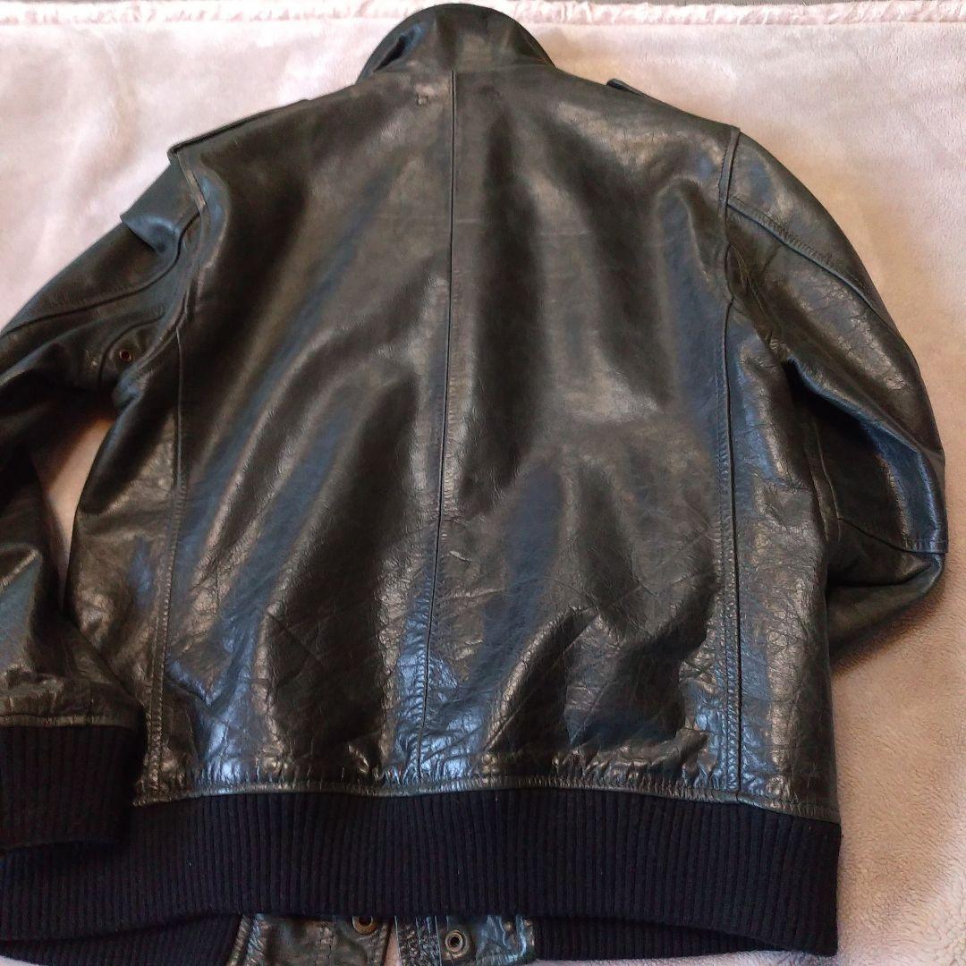 AVIREX牛革ジャン