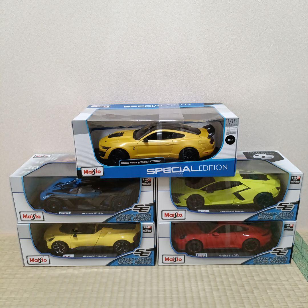 Maisto 1/18 ミニカー5台セット