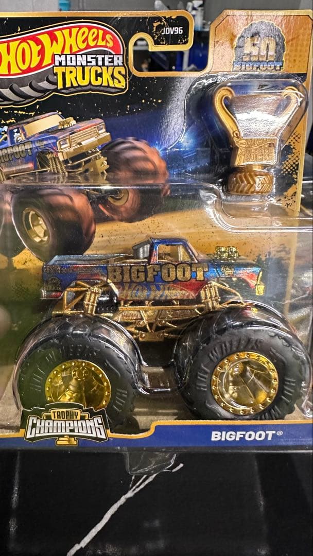 Hot Wheelsモンスタートラック　トロフィーチャンピオンズ6種コンプリート