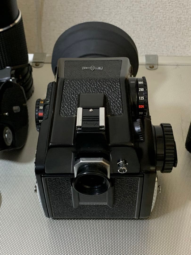 フィルムカメラ Mamiya M645 SEKOR C 1:2.8 80mm 55mm 210