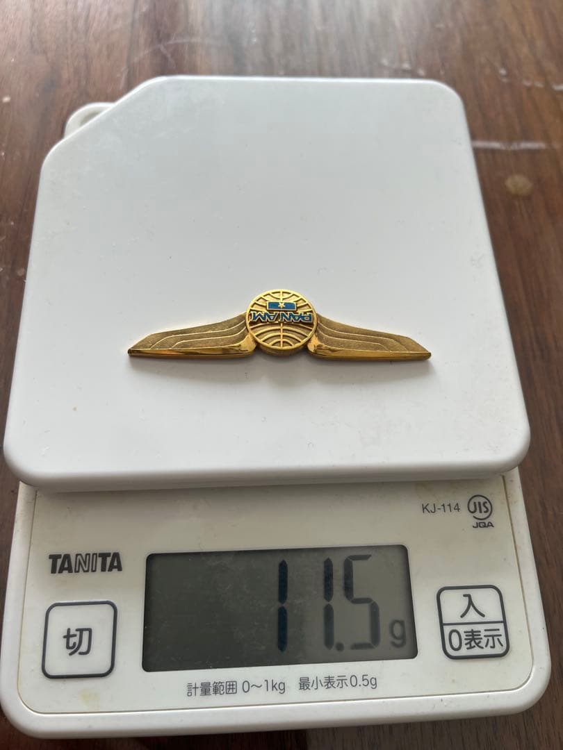 PAN AM ウイング型バッジ 当時レア 貴重
