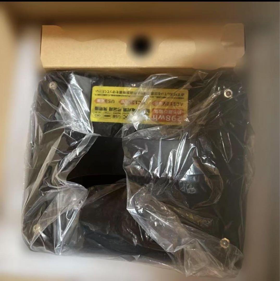 新品未使用 ポータブル電源 持ち運び電気 320W