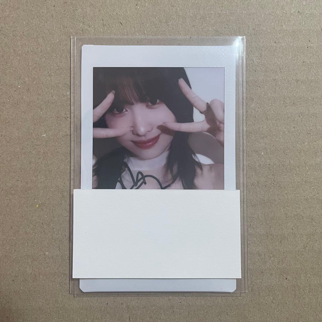 TWICE モモ 直筆 サイン 入り インスタント写真